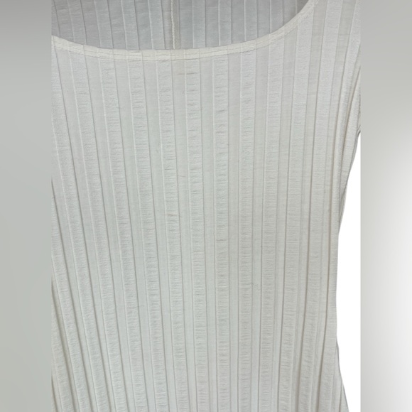 Reformation Women's Vittoria Rib Long Sleeve Collared Knit Dress Size XS Ivory - Picture 5 of 8